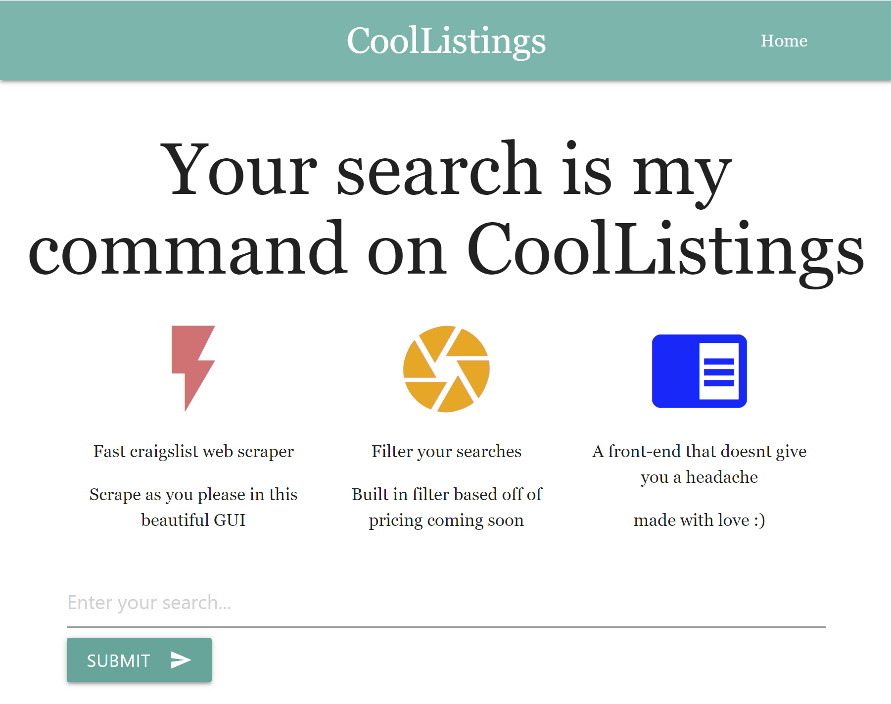 Coollistings - A Craigslist Clone